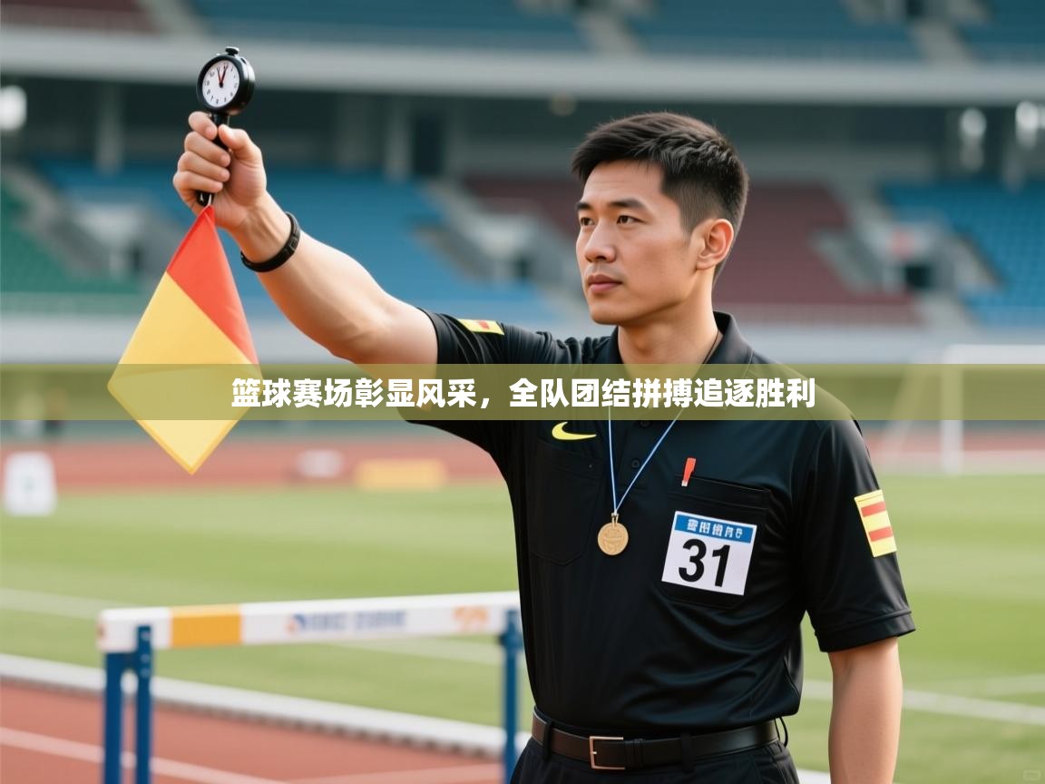 篮球赛场彰显风采，全队团结拼搏追逐胜利